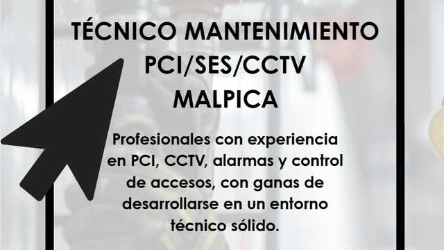 Técnico de mantenimiento PCI