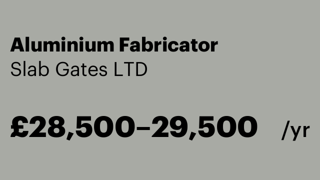 Aluminium Fabricator