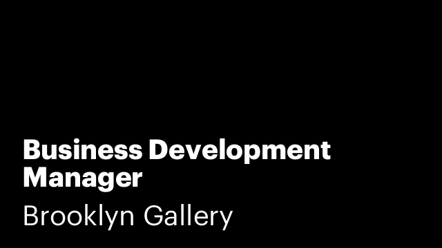 Business Development Manager