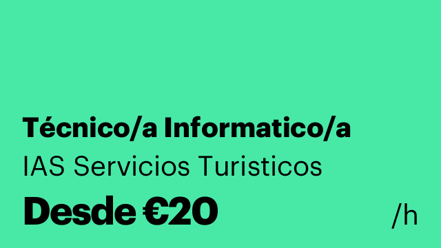 Técnico/a Informatico/a