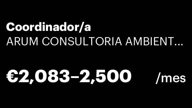 Coordinador/a