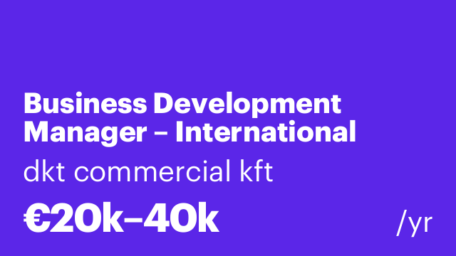 Business Development Manager – International Labor Mobility (Spain)