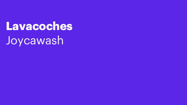 Lavacoches