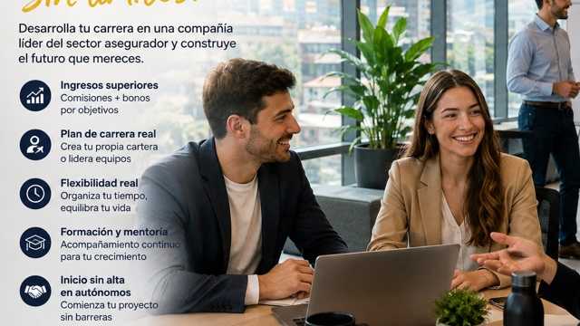 Comercial y Captador/a