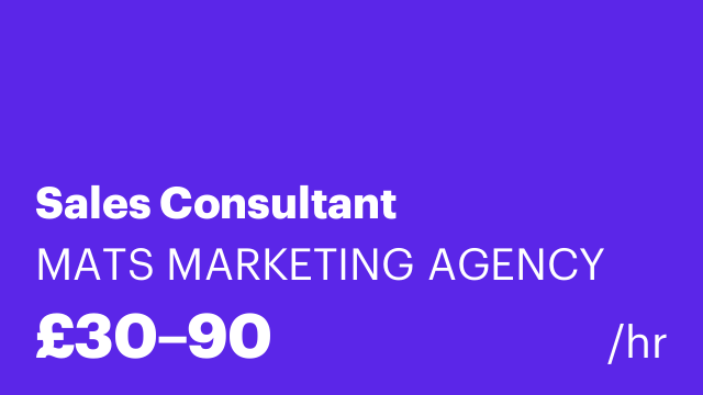 Sales Consultant
