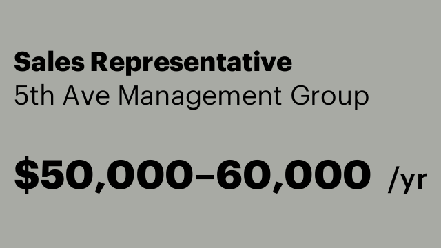 Sales Representative