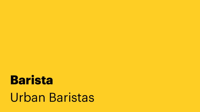 Barista