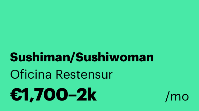 Sushiman/Sushiwoman