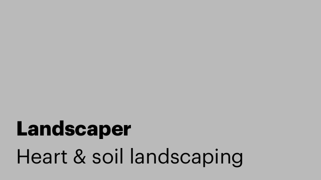 Landscaper
