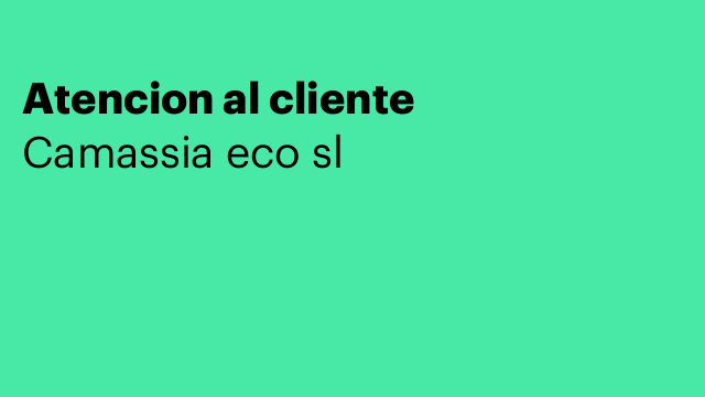 Atencion al cliente