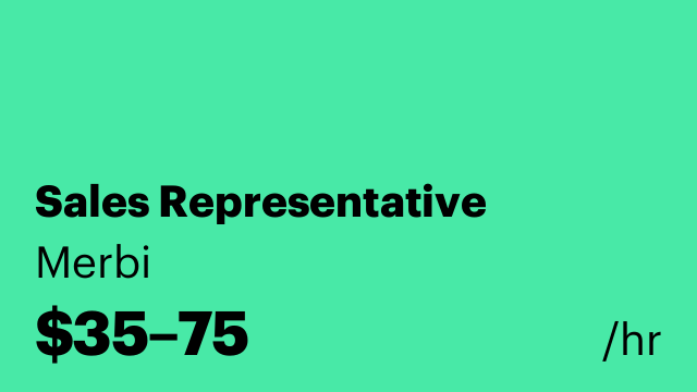 Sales Representative