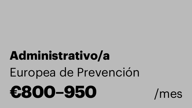 Administrativo/a