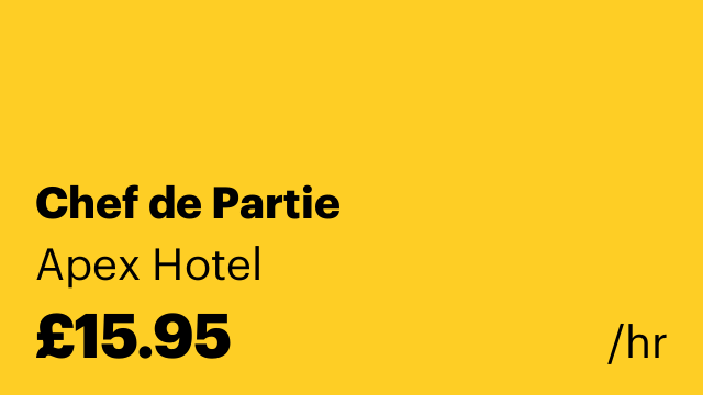 Chef de Partie