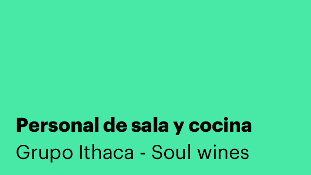 Personal de sala y cocina