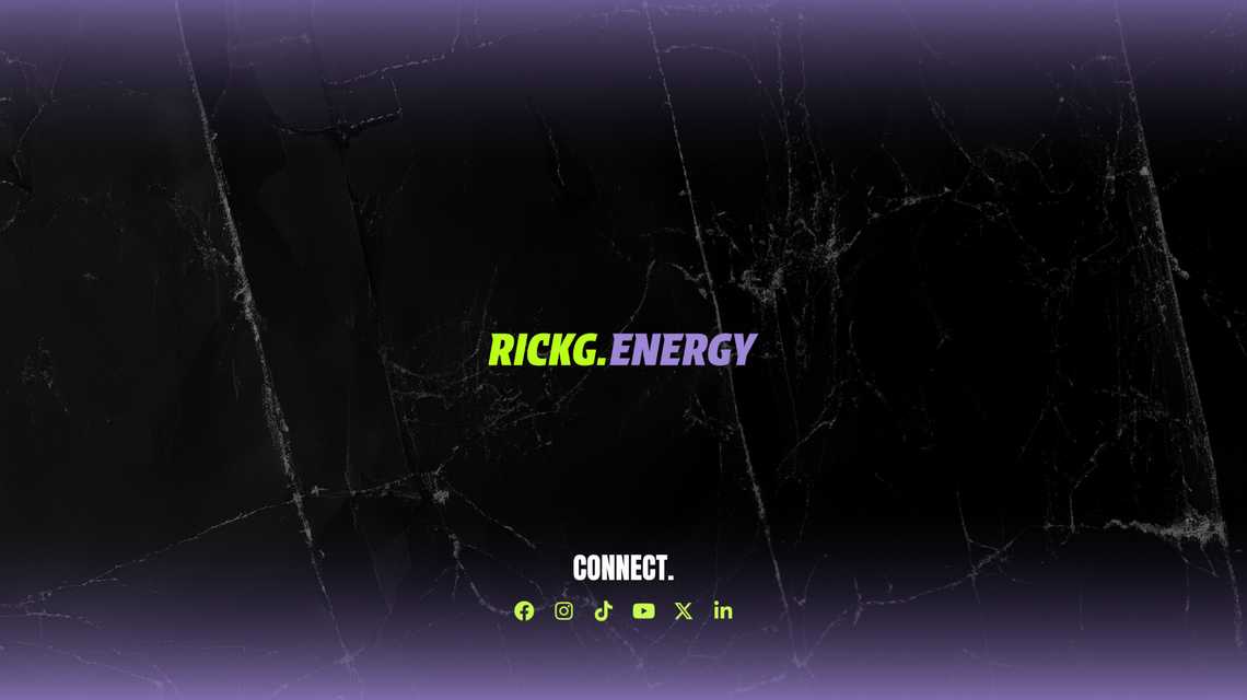 Rick G Energy cover image