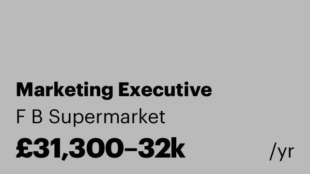 Marketing Executive