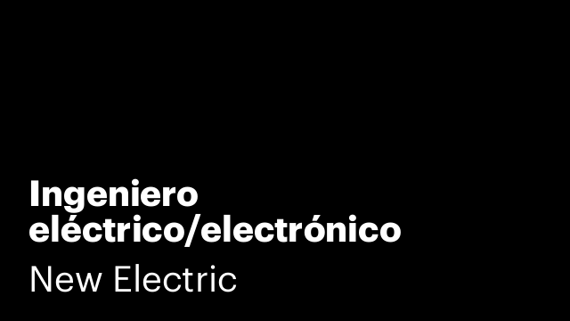 Ingeniero eléctrico/electrónico