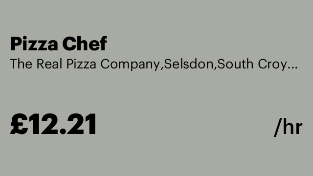 Pizza Chef