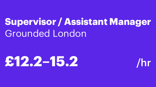 Supervisor / Assistant Manager