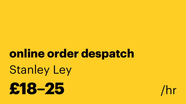 online order despatch