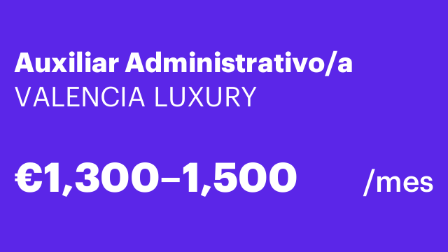Auxiliar Administrativo/a