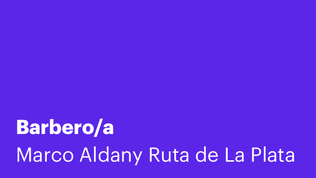 Barbero/a