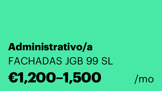 Administrativo/a