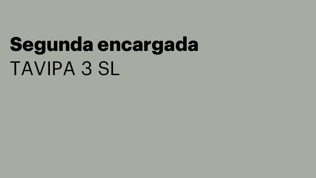 Segunda encargada