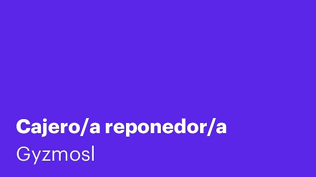 Cajero/a reponedor/a