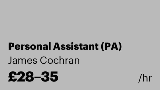 Personal Assistant (PA)