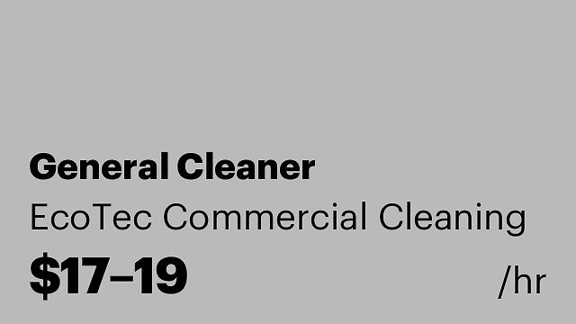 General Cleaner