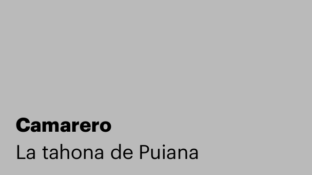 Camarero