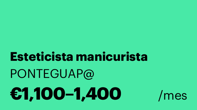 Esteticista manicurista