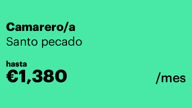 Camarero/a
