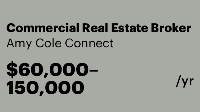 Commercial Real Estate Broker