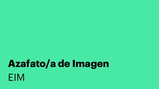 Azafato/a de Imagen