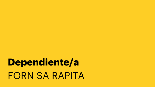 Dependiente/a