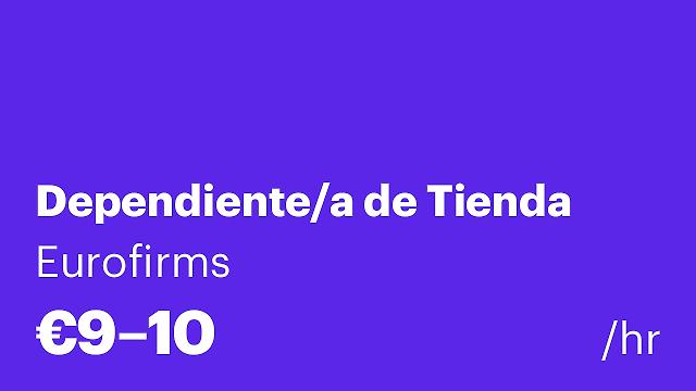 Dependiente/a de Tienda