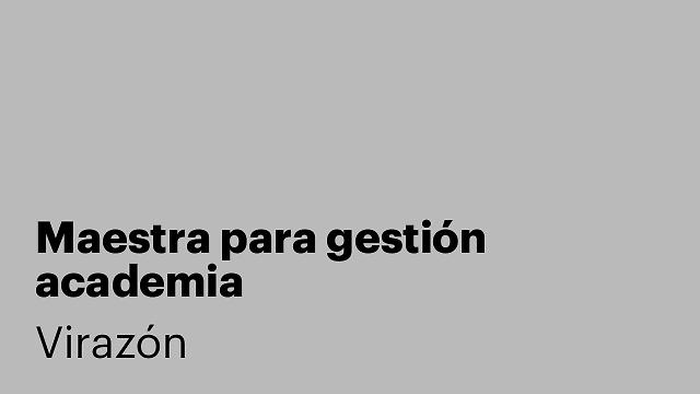 Maestra para gestión academia