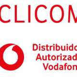CLICOM. Vodafone logo