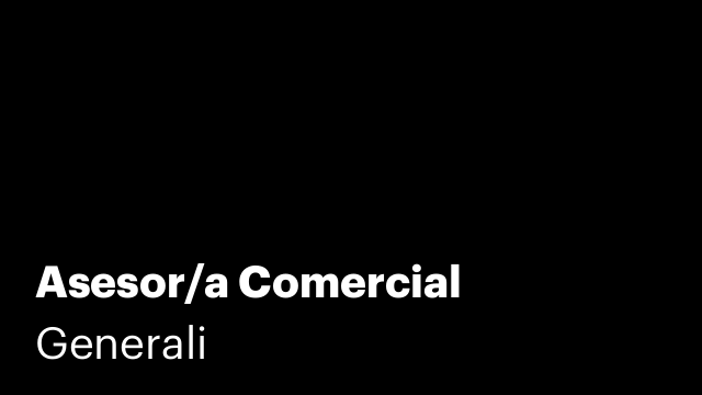 Asesor/a Comercial