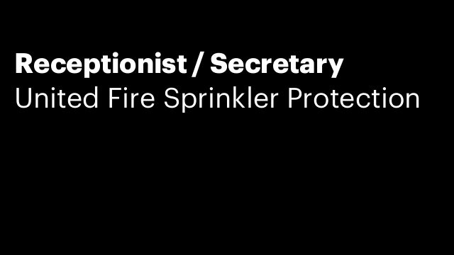 Receptionist / Secretary