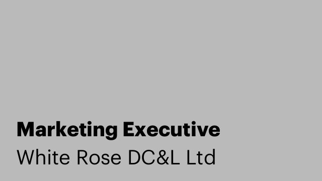 Marketing Executive