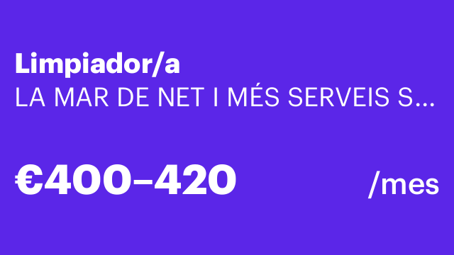 Limpiador/a