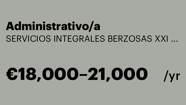 Administrativo/a