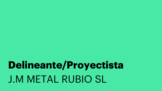 Delineante/Proyectista