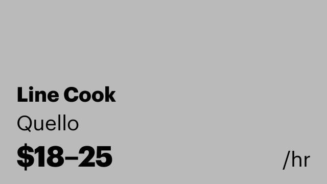 Line Cook