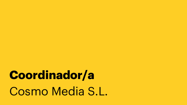 Coordinador/a
