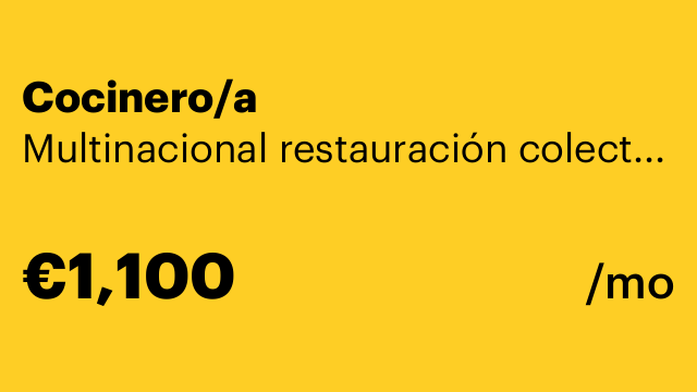 Cocinero/a