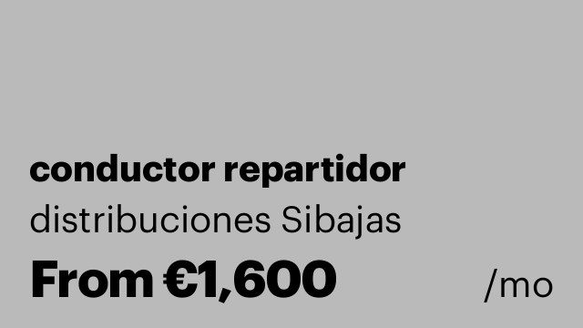 conductor repartidor